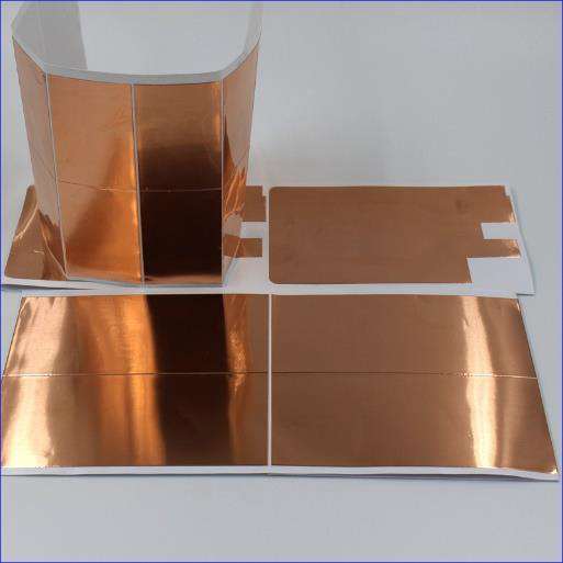 Copper foil grounding parts